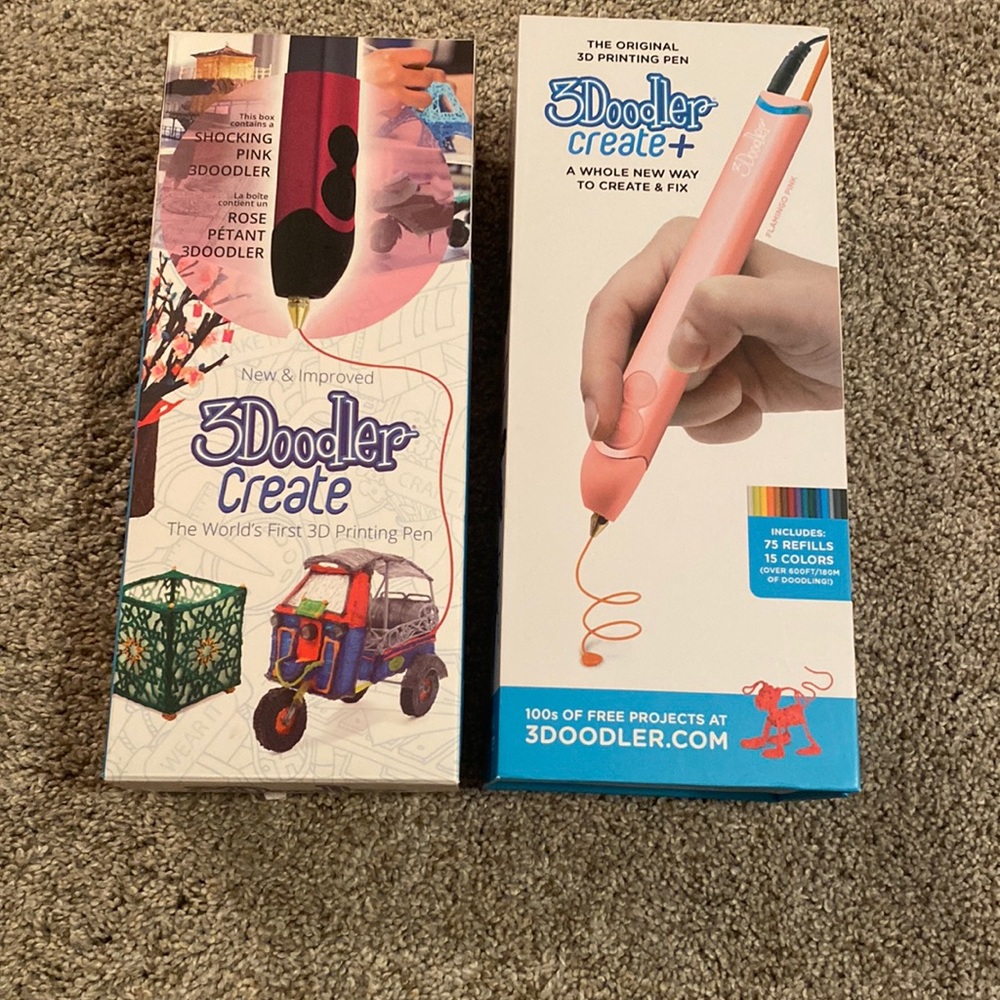 Two 3d doodling kits used a few times work great!